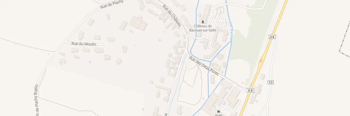 Plan du 3 Rue de l’Eglise à Bacouel-sur-Selle