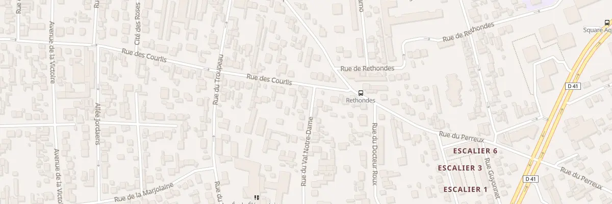 Plan du 65 Rue du Val Notre Dame à Argenteuil