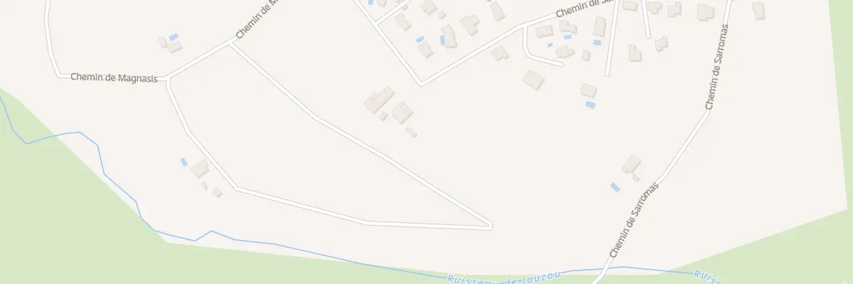Plan du 69 Che de Salan à Fréjairolles