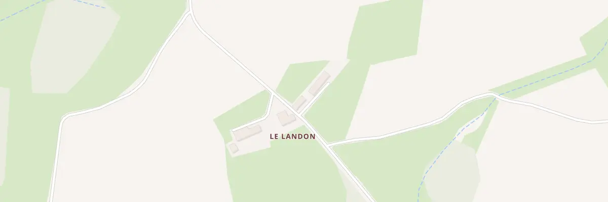 Plan du 5140 Le Landon à Saint-Marien