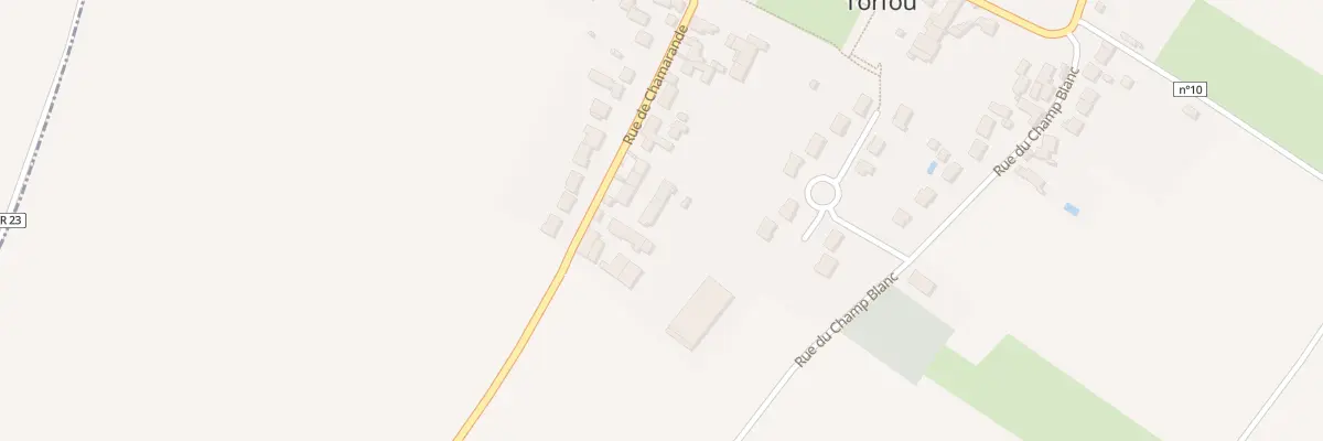 Plan du 13 Rue de Chamarande à Torfou