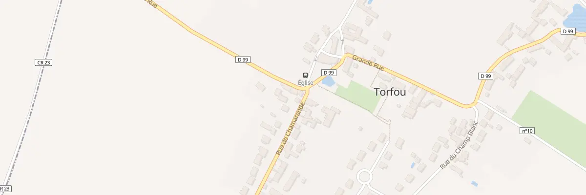 Plan du 4 Rue de Chamarande à Torfou