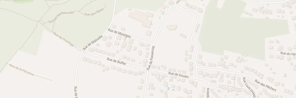 Plan du 83 Rue de Passemay à Argenteuil