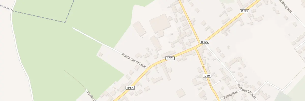 Plan du 37 Rue du Huit Mai à Fienvillers
