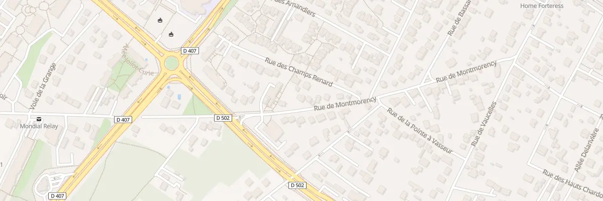 Plan du 36 Rue de Montmorency à Taverny