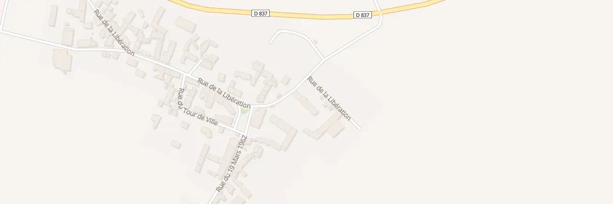 Plan du 22G Rue de la Libération à Morigny-Champigny