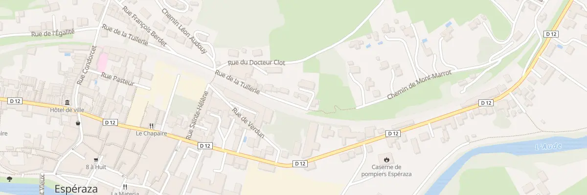 Plan du 249 Rue de la Tuilerie à Espéraza