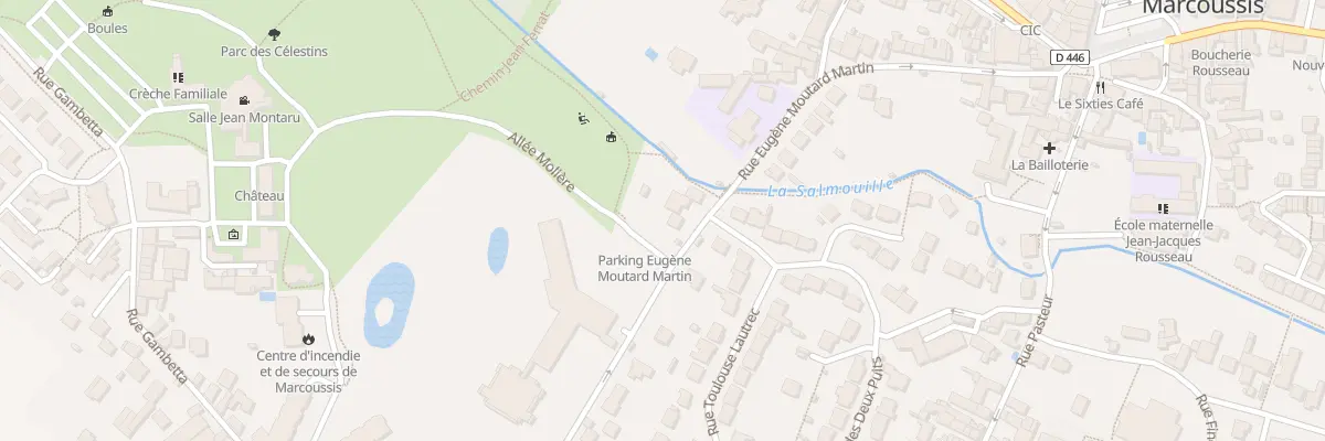 Plan du 28 Rue Moutard Martin à Marcoussis