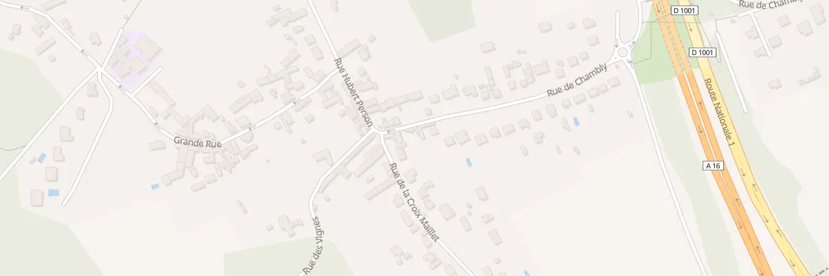 Plan du 28 Rue de Chambly à Ronquerolles