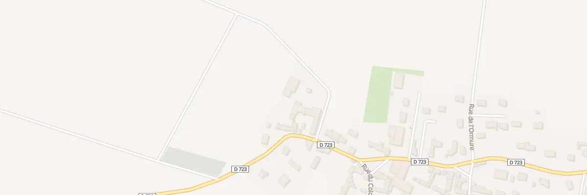 Plan du 20 Rue de l’Eglise Saint Benoit à Pithiviers-le-Vieil