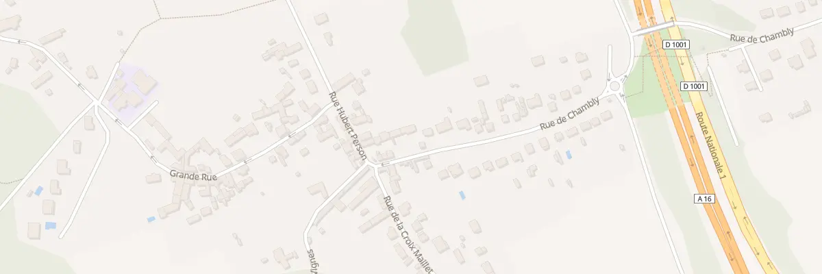 Plan du 35B Rue de Chambly à Ronquerolles