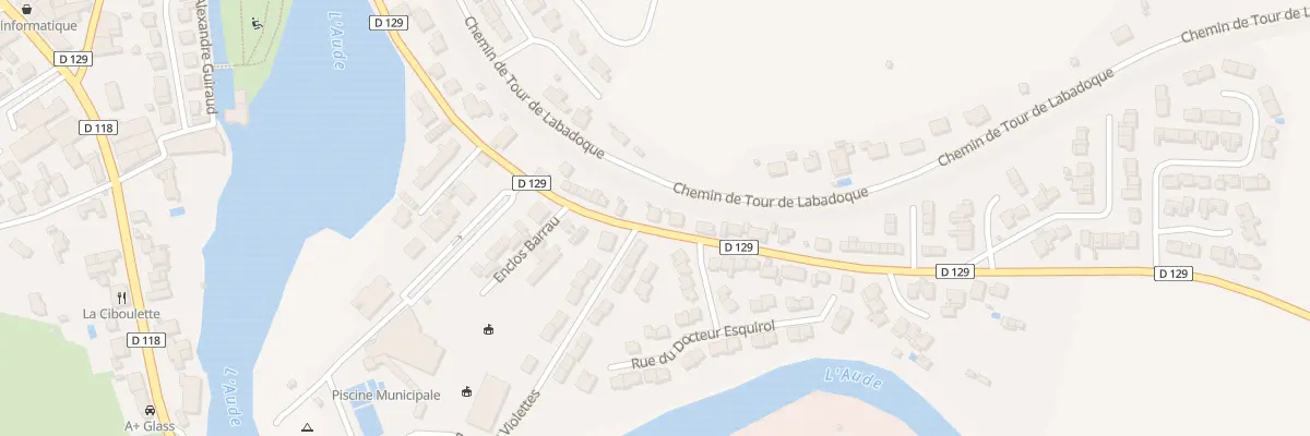 Plan du 34 Av des Corbières à Limoux