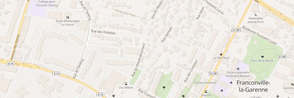 Plan du 26 Rue du Plessis Bouchard à Franconville