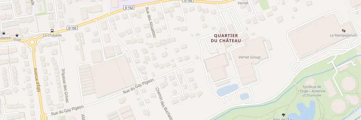Plan du 4 Rue du Gay Pigeon à Ollainville