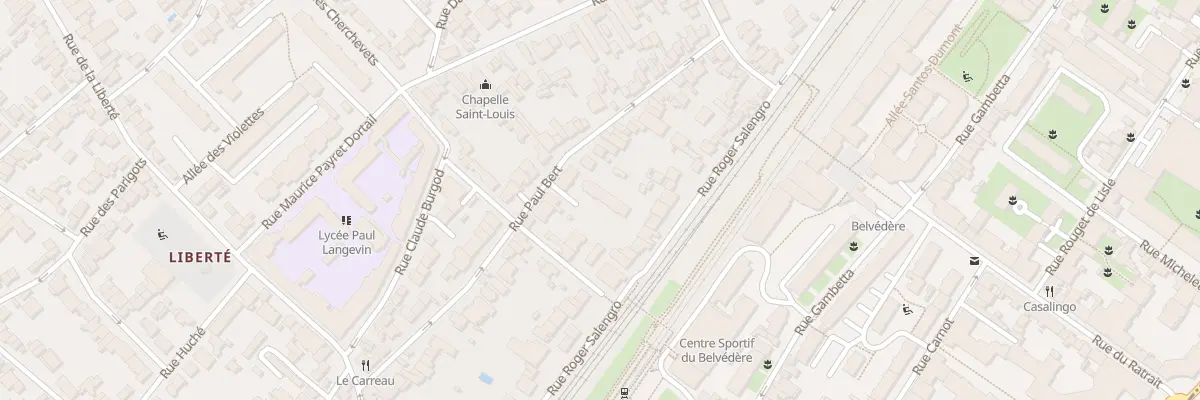 Plan du 48 Rue Paul Bert à Suresnes
