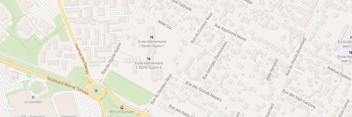 Plan du 37 Rue du Docteur Roux à Franconville