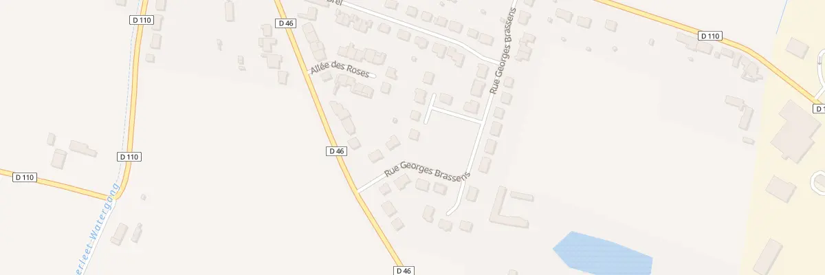 Plan du 32 Imp Emile Zola à Cappelle-Brouck