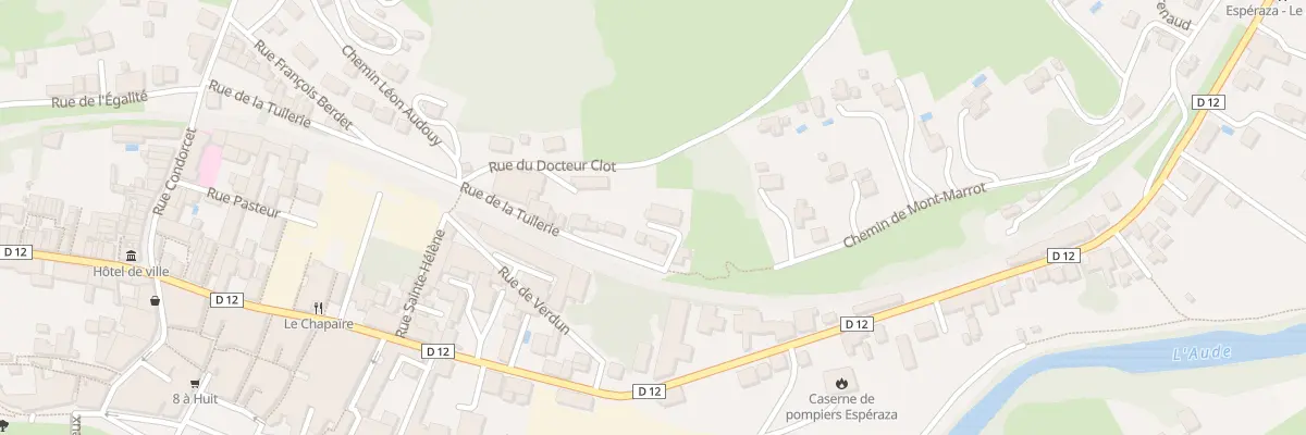 Plan du 278A Rue de la Tuilerie à Espéraza