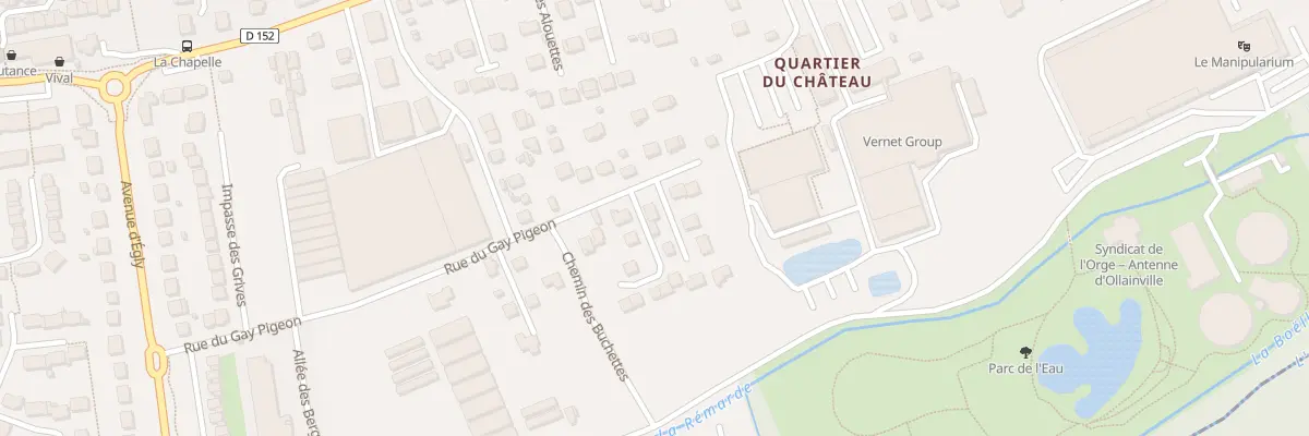 Plan du 5 Rue du Gay Pigeon à Ollainville