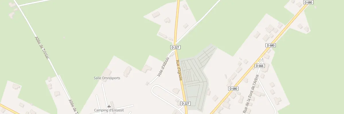 Plan du 7 Rue d’Ignole à Pleaux