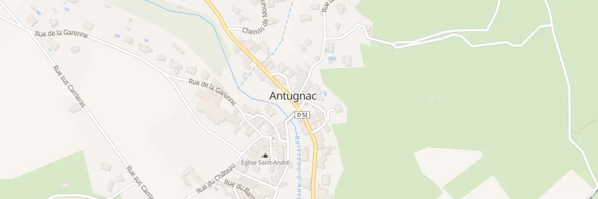 Plan du 3 Rue du Causse à Antugnac