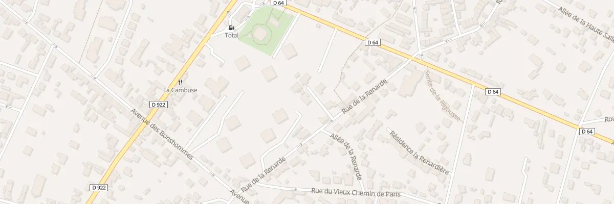 Plan du 10 Rue de la Renarde à L’Isle-Adam