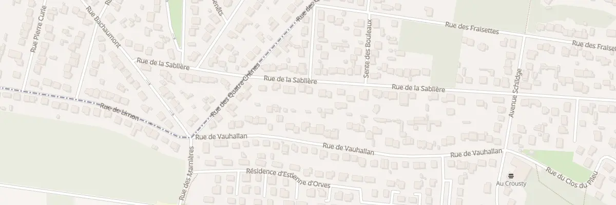Plan du 103 Rue de la Sablière à Palaiseau