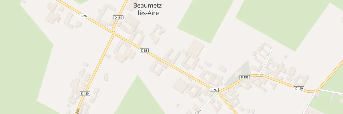 Plan du 26 Rte de Boulogne à Beaumetz-lès-Aire