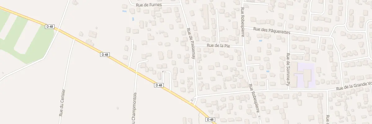 Plan du 13 Rue de Passemay à Argenteuil