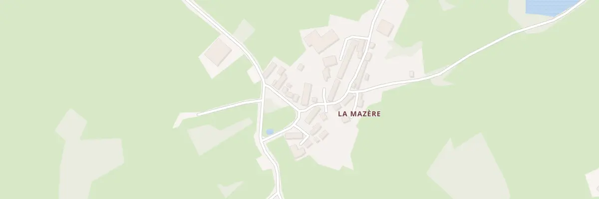Plan du 5355 La Mazeire à Peyrat-la-Nonière