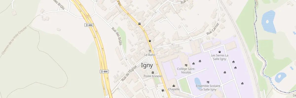 Plan du 3 Rue Gabriel Péri à Igny