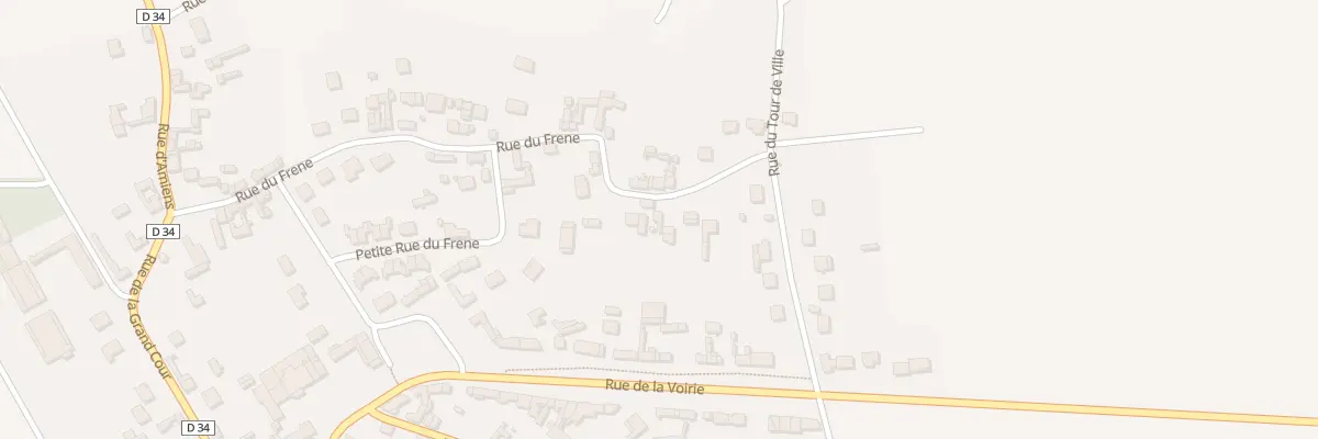 Plan du 30 Rue du Frêne à Hardivillers
