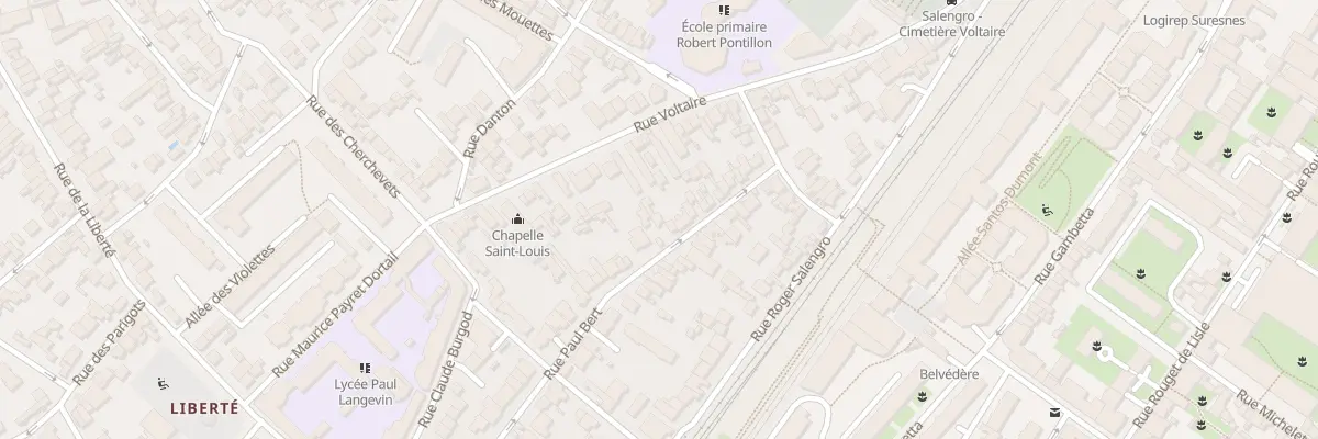 Plan du 65 Rue Paul Bert à Suresnes