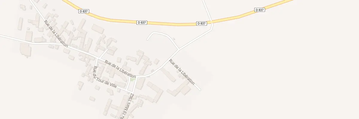 Plan du 24A Rue de la Libération à Morigny-Champigny