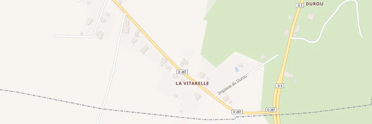 Plan du 5130 La Vitarelle à Valzergues