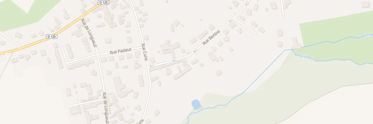 Plan du 85 Rue Bertine à Berthecourt