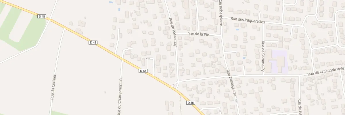 Plan du 11 Rue de Passemay à Argenteuil
