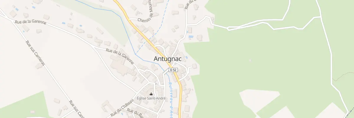 Plan du 22 Le Village à Antugnac
