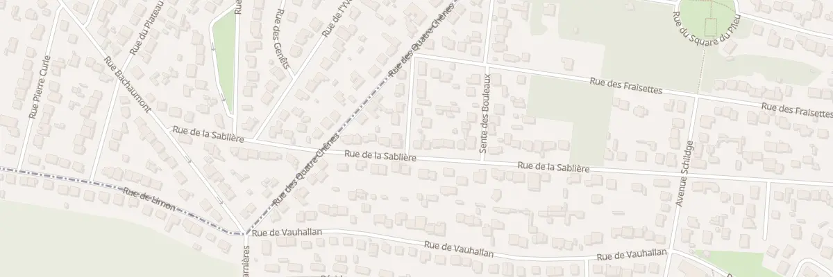 Plan du 108 Rue de la Sablière à Palaiseau