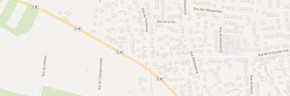 Plan du 7 Rue de Passemay à Argenteuil