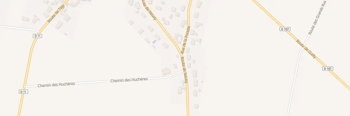 Plan du 46 Rte de Neuvy à Sigloy