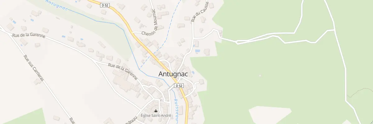 Plan du 21 Le Village à Antugnac