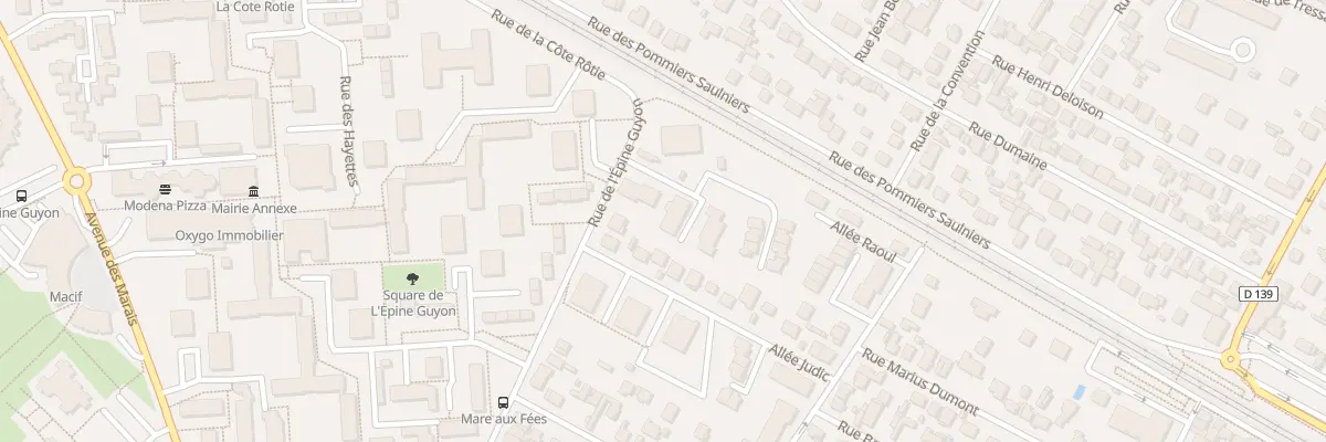 Plan du 11 Rue du Cerf Volant à Franconville