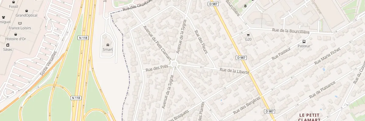 Plan du 26 Rue de la Liberté à Clamart