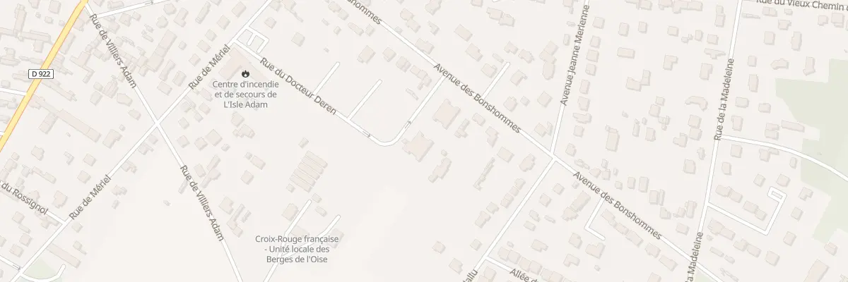 Plan du 92 Av des Bonshommes à L’Isle-Adam