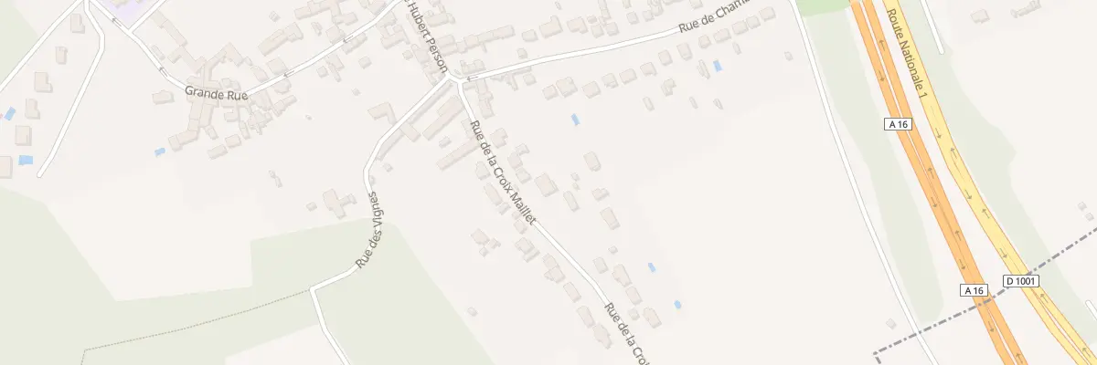 Plan du 95 Rue de la Croix Maillet à Ronquerolles