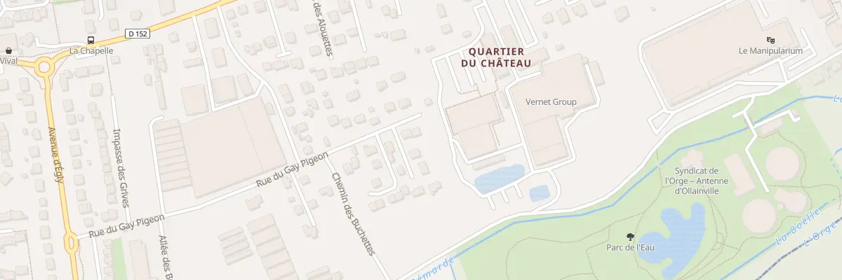 Plan du 1 Rue du Gay Pigeon à Ollainville