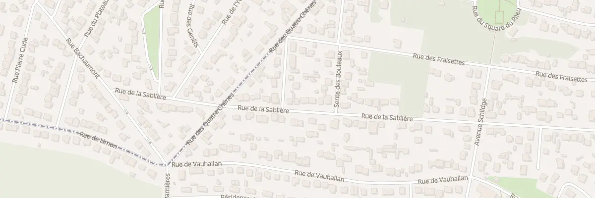 Plan du 106 Rue de la Sablière à Palaiseau