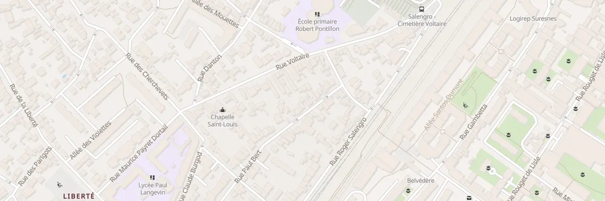 Plan du 73 Rue Paul Bert à Suresnes