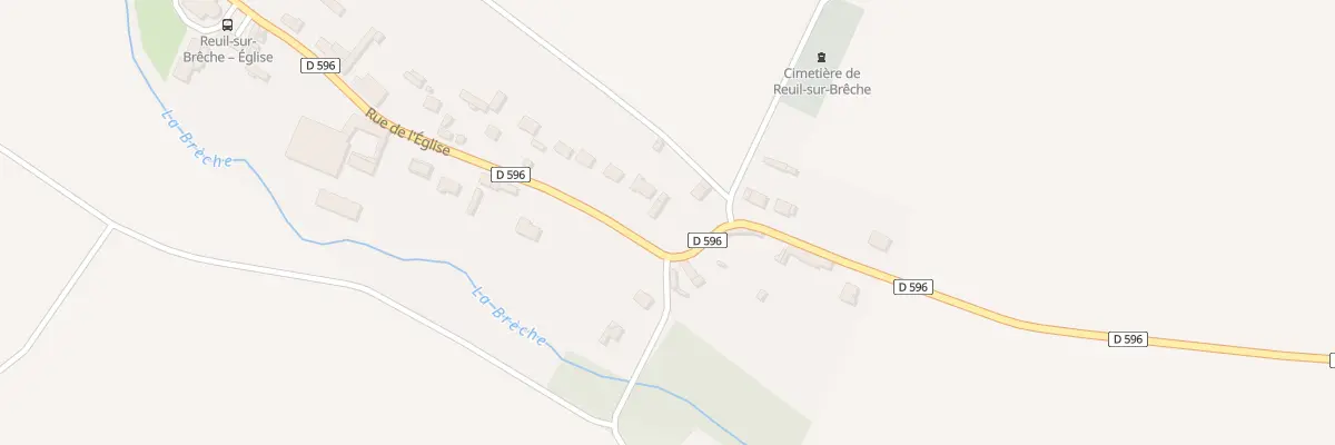 Plan du 57 Rue de l’Eglise à Reuil-sur-Brêche